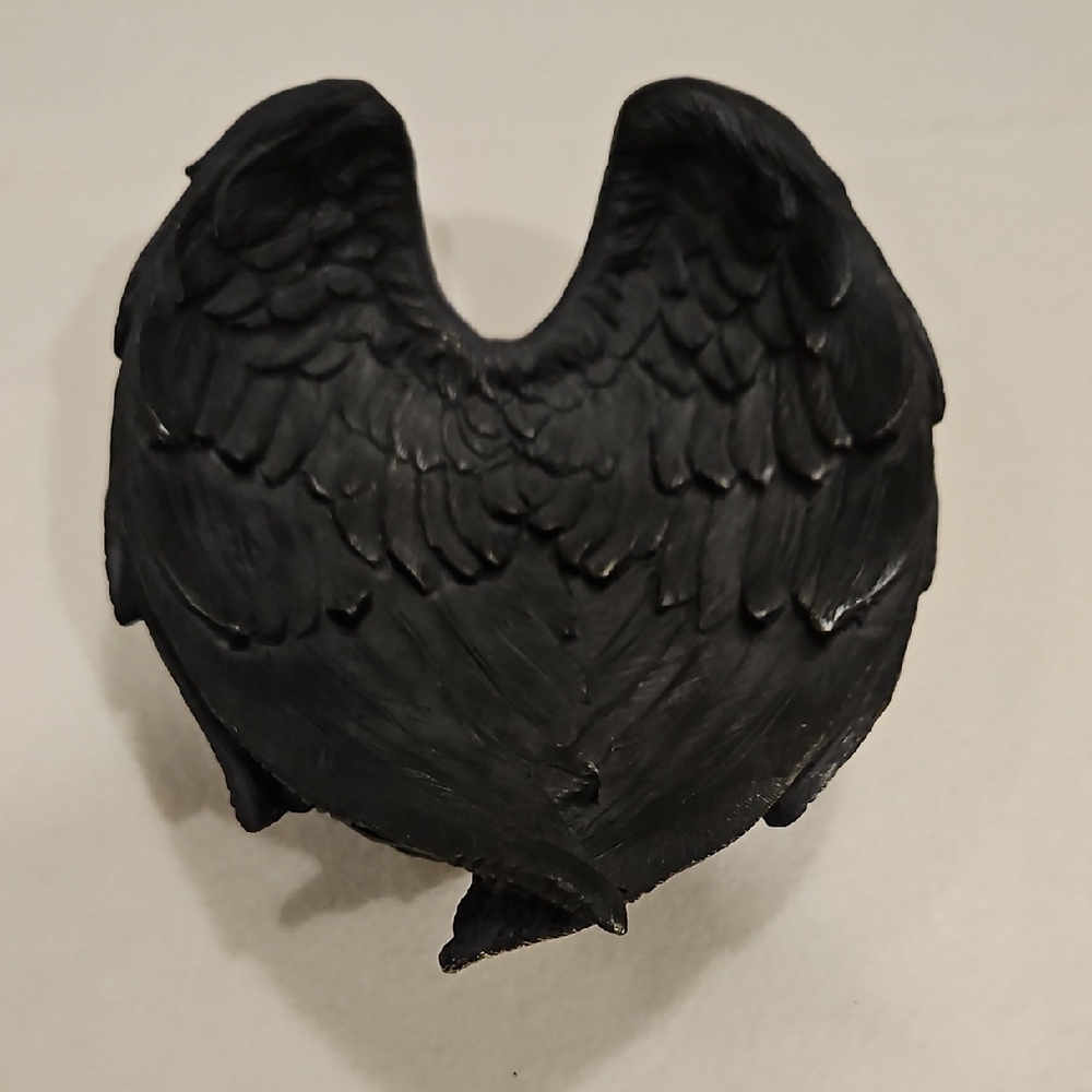 Black Angel Wings Decor